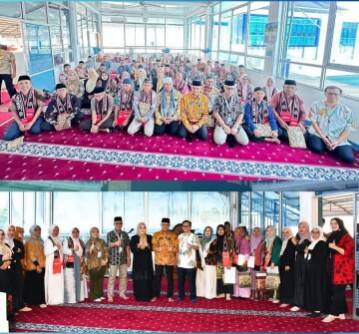Perumda Air Minum Kota Padang Berangkatkan 15 Jamaah Umrah sebagai Apresiasi Kinerja Pegawai  